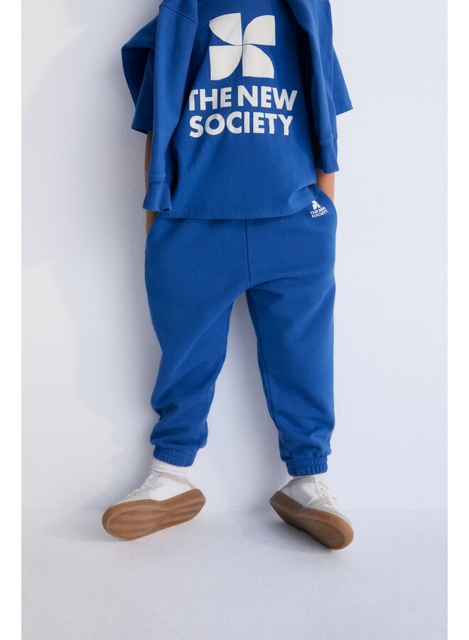 The New Society - Mykonos t-shirt - Cobalto