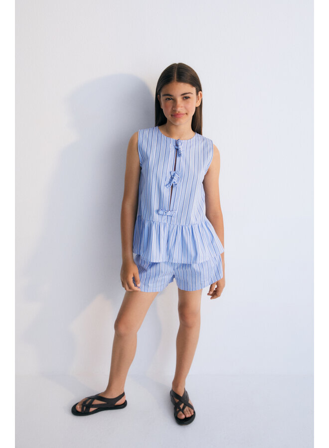 The New Society - Hebe teen short - Powder blue
