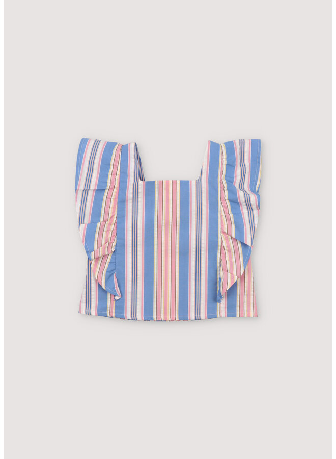 The New Society - Chara blouse - Hibiscus