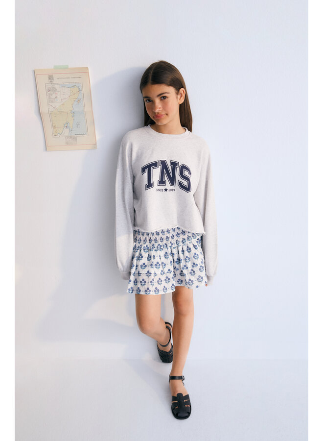 The New Society - Zoe teen sweatshirt - Grey melange