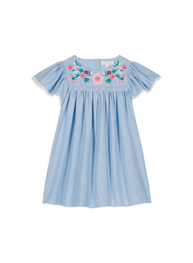 Dress Ana - Light blue