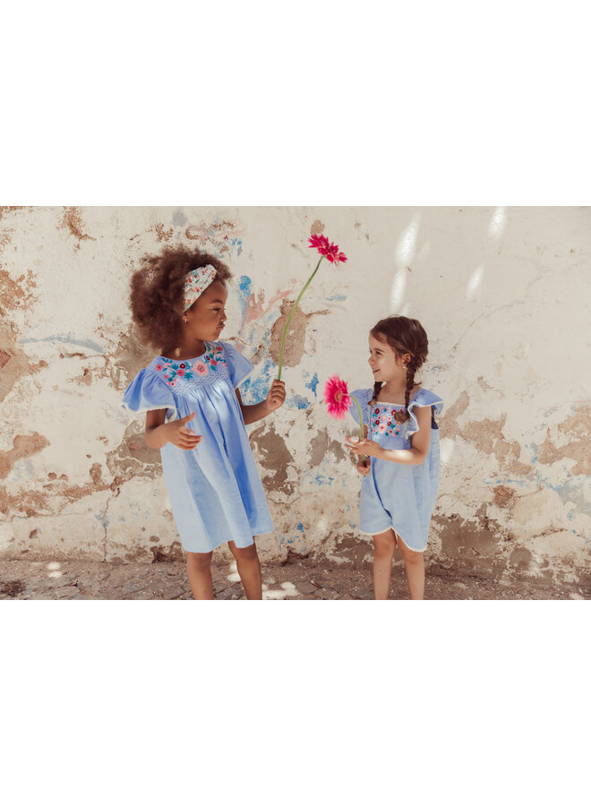 Louise Misha - Dress Ana - Light blue