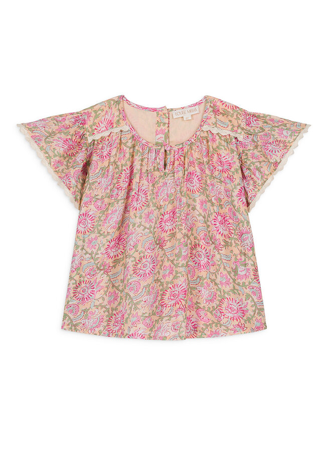 Louise Misha - Blouse Eliza - Yellow capri cove