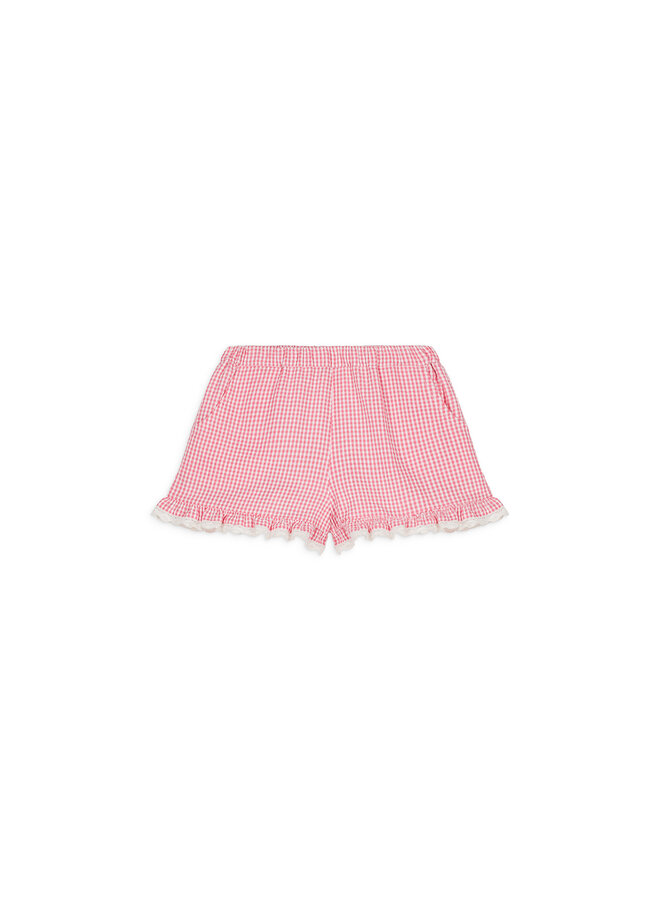 Shorts Vallaloid - Pink fragola vichy