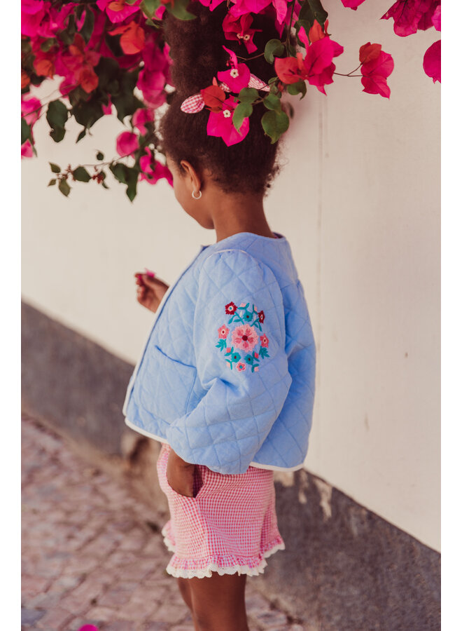 Louise Misha - Shorts Vallaloid - Pink fragola vichy