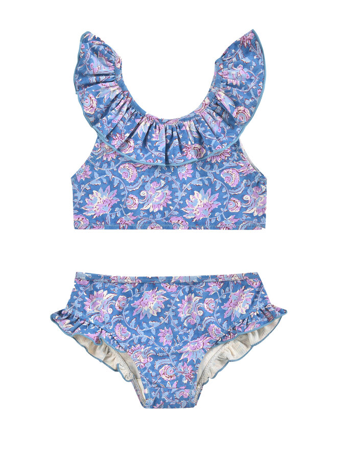 Bikini set Primavera - Blue capri cove