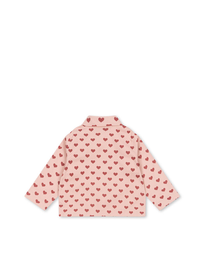 Konges Sløjd - Fen shirt jacket - Amour rouge