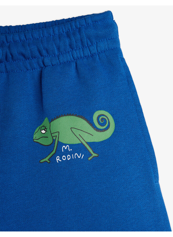Mini Rodini - Lizard sp sweatshorts - Blue