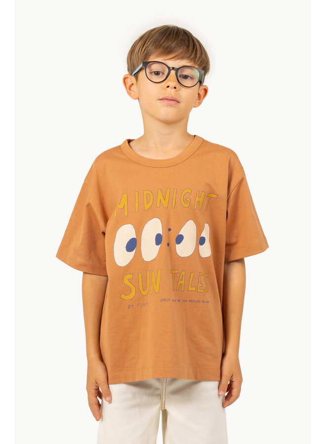 Tiny Cottons - Midnight graphic tee - Brown