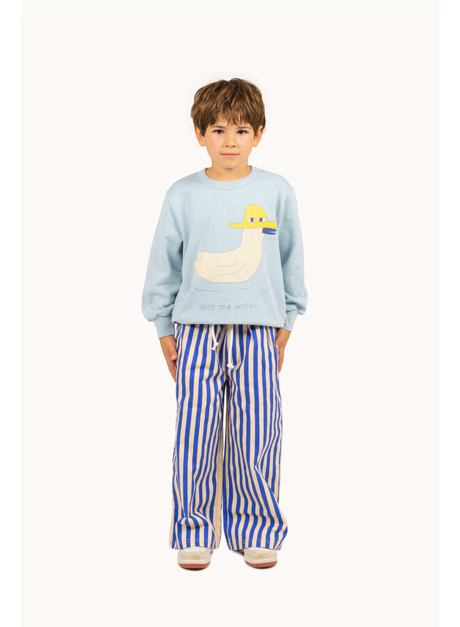 Tiny Cottons - Duck graphic sweatshirt - Warm grey