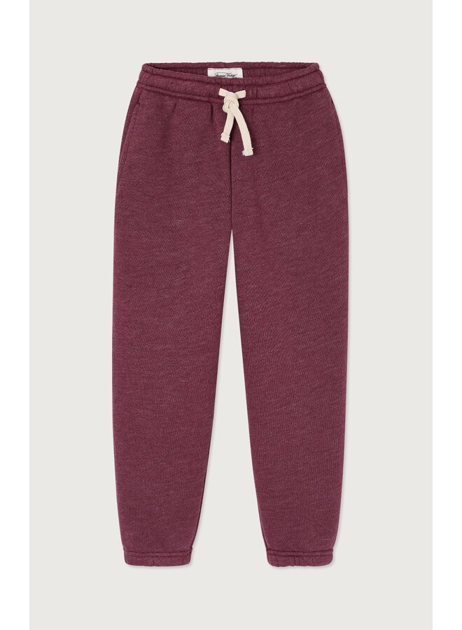 American Vintage - Doven joggings - Bordeaux surteint
