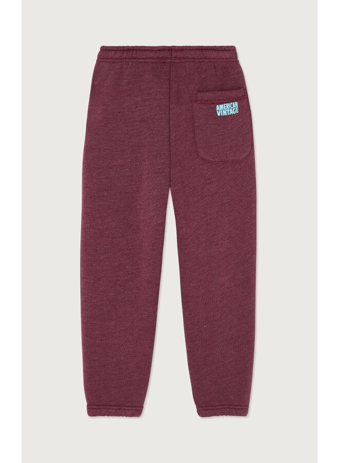 American Vintage - Doven joggings - Bordeaux surteint
