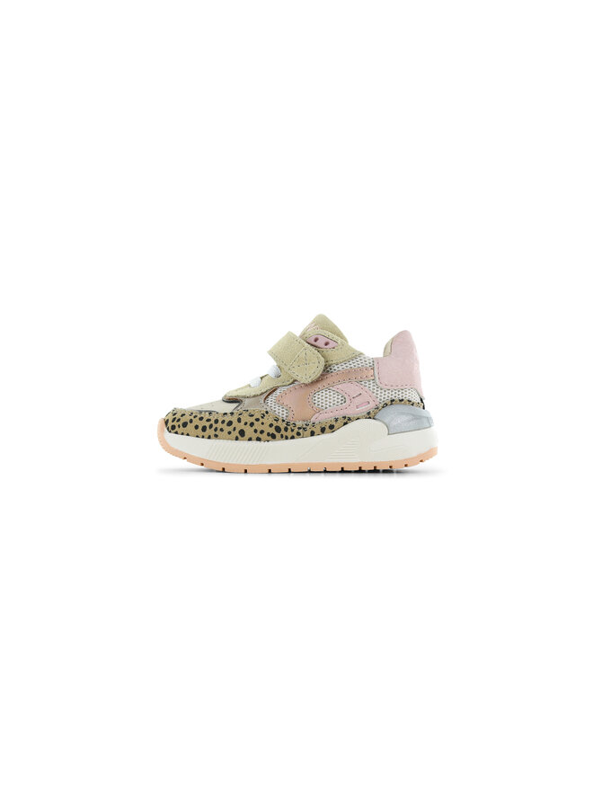 ST25S006-F trainers - Beige animal pink
