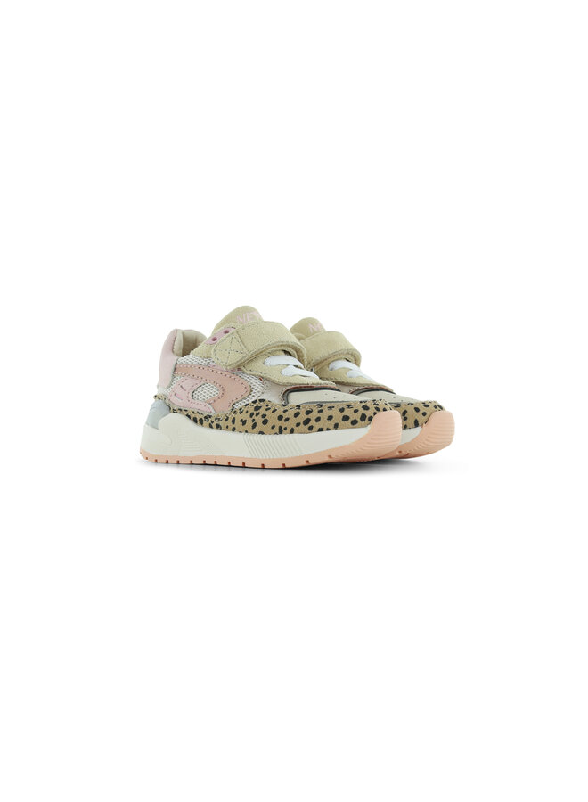 Shoesme - ST25S006-F trainers - Beige animal pink