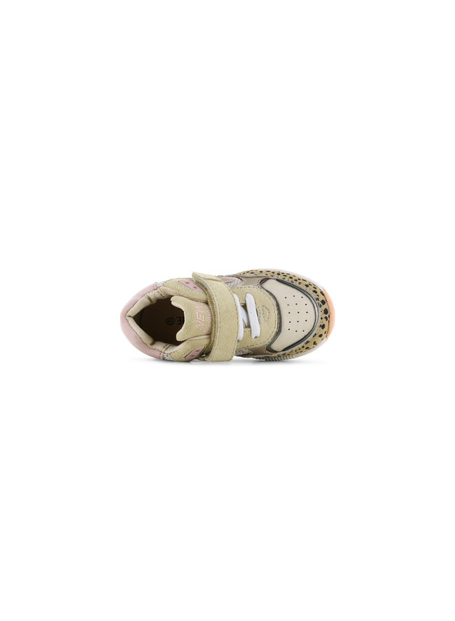 Shoesme - ST25S006-F trainers - Beige animal pink