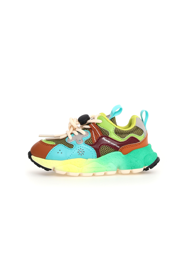 Yamano 3 junior – Cognac/Stone/Orange