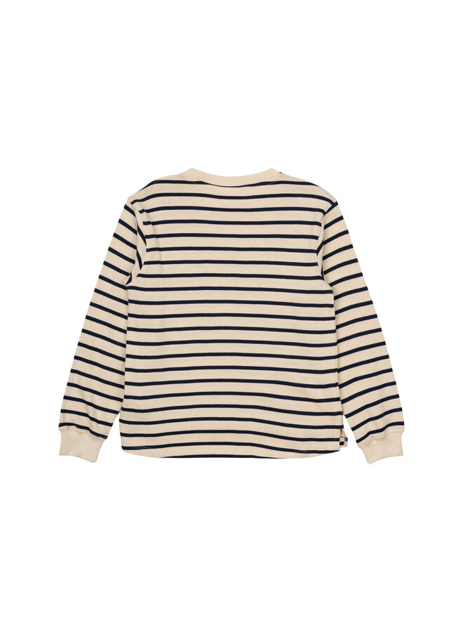 The New - Nil sweatshirt - Mood indigo striped