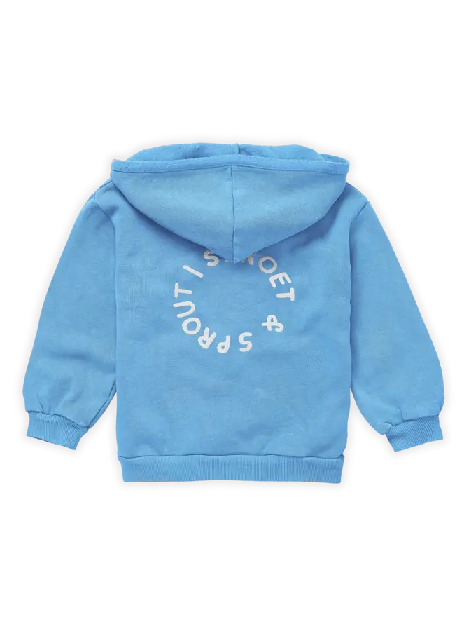 Sproet & Sprout - Hooded cardigan sproet - Breezy blue
