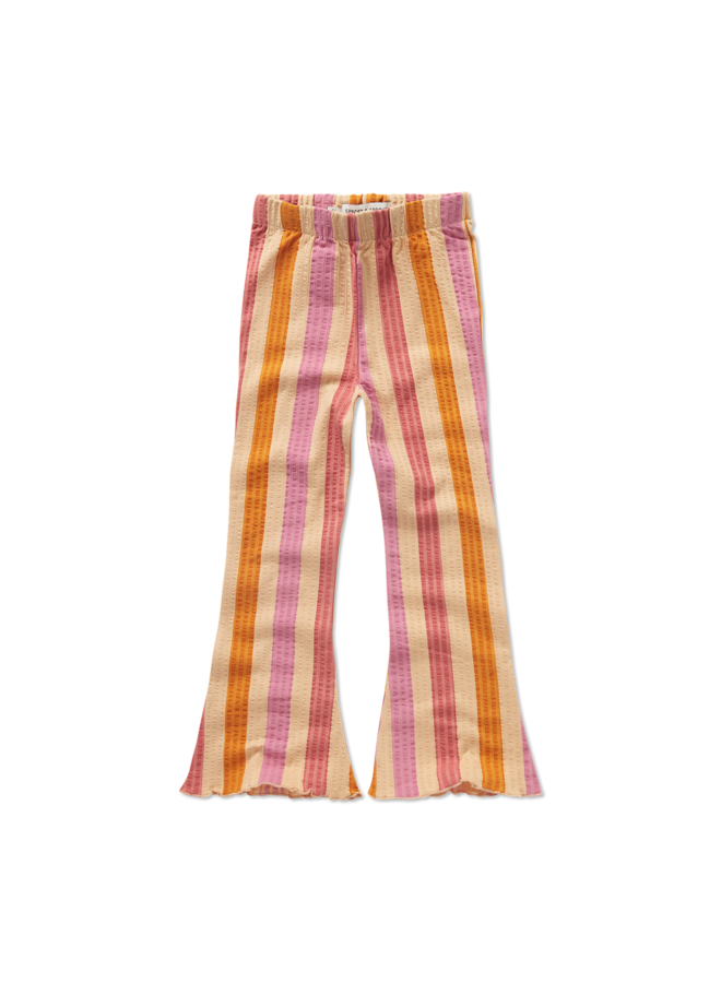 Sproet & Sprout - Flare legging stripes - Nectarine