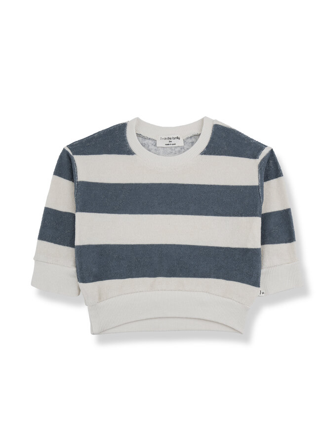 1+ in the family - Stefano sweater - Petroleum