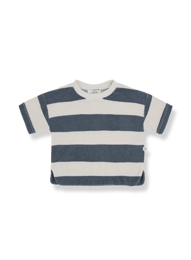 1+ in the family - Ricardo s.sleeve t-shirt - Petroleum