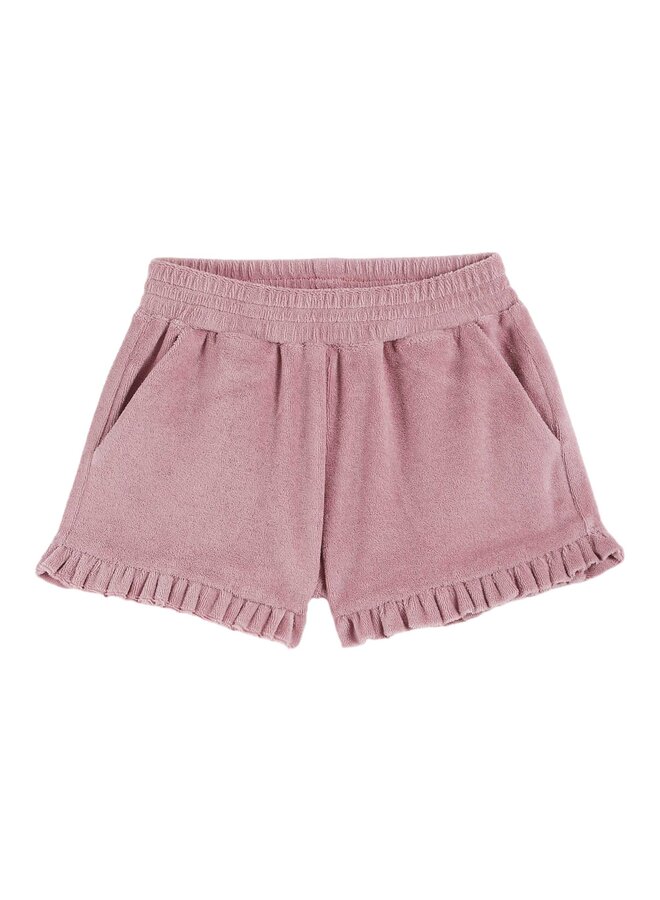 Emile & Ida - Short volant eponge - Lilas