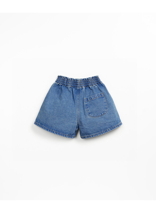 Play Up - KIDS - Denim shorts PA04 - Denim