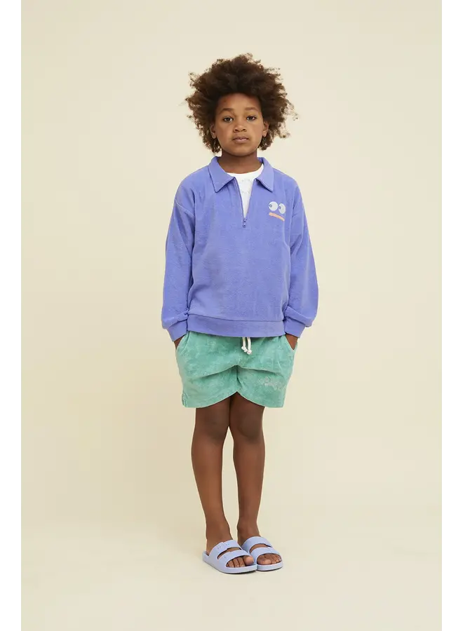 Sproet & Sprout - Terry bermuda shorts - Botanical green