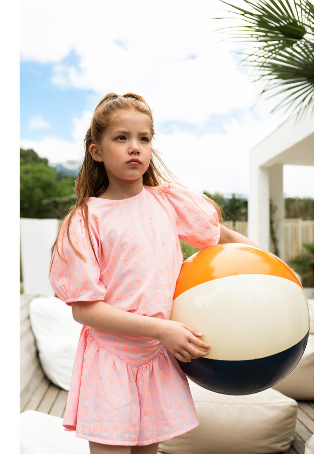 Petit Blush - Romantic short - Pink/Neon orange