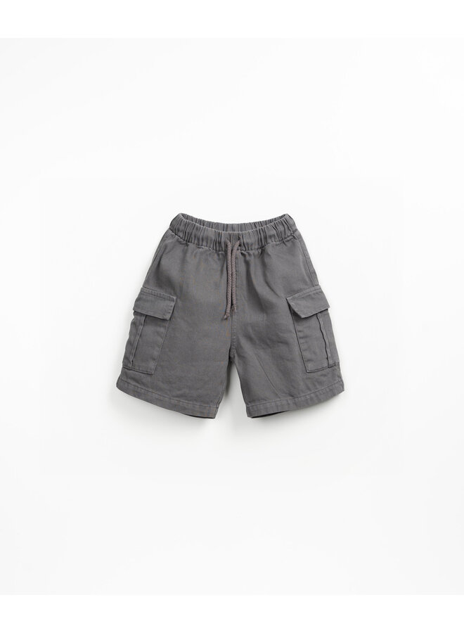 Play Up - KIDS - Twill shorts - Driftwood
