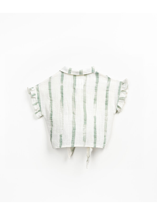 Play Up - KIDS - Printed woven tunic - Grés risca verde