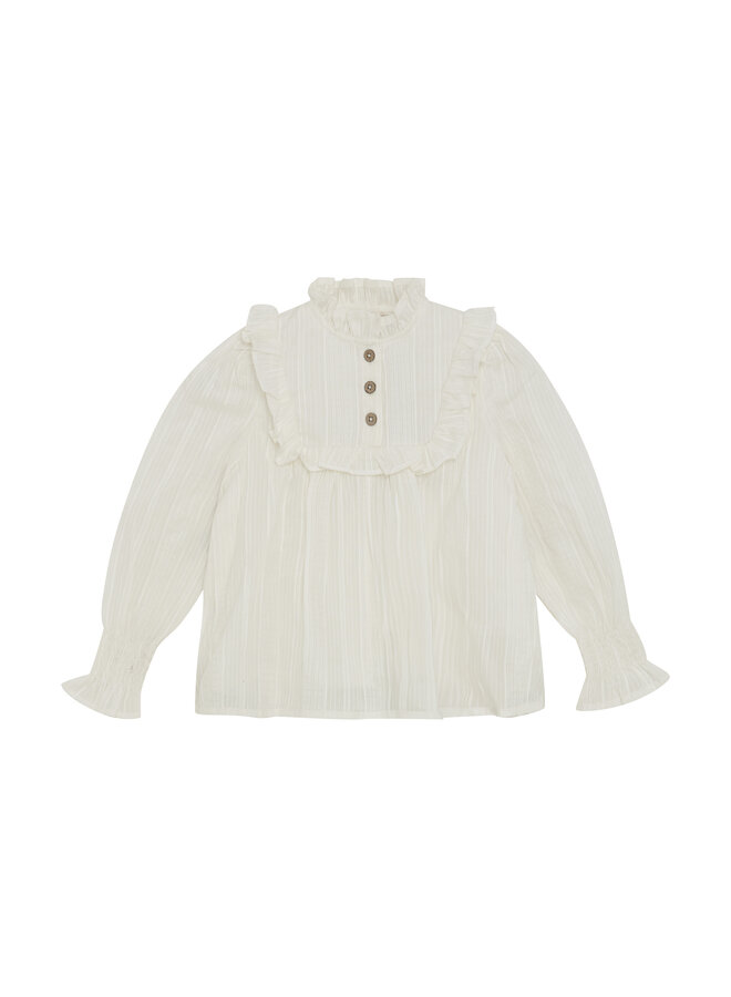 Blouse LS - Egret
