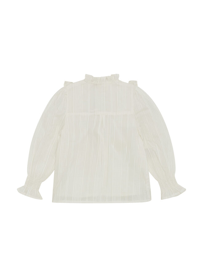 Enfant - Blouse LS - Egret