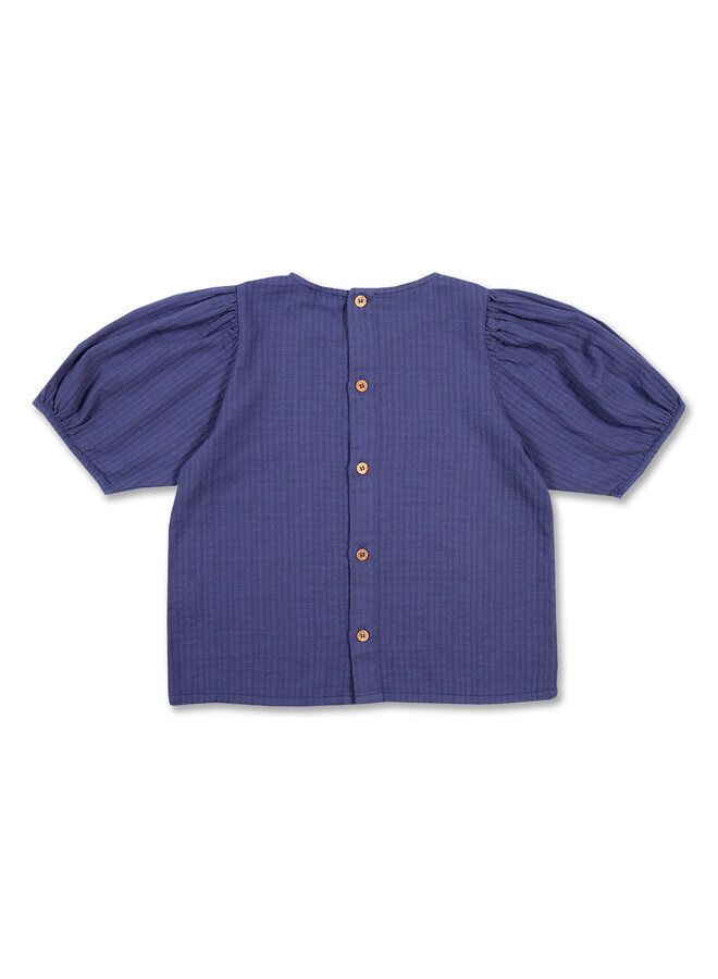 Petit Blush - Puff sleeve blouse - Marlin