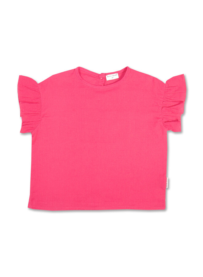 Loua frill blouse - Party punch
