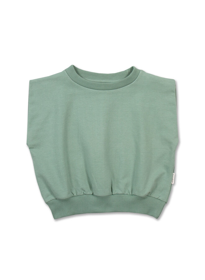 Petit Blush - Shoulder top - Iceberg green