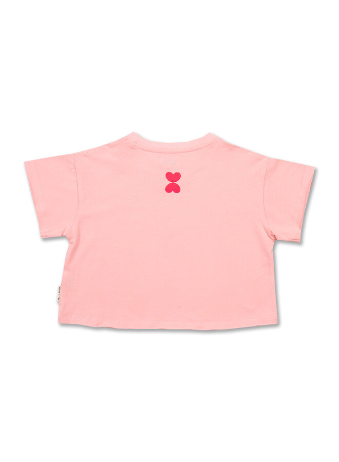 Petit Blush - T-shirt amour - Crystal rose