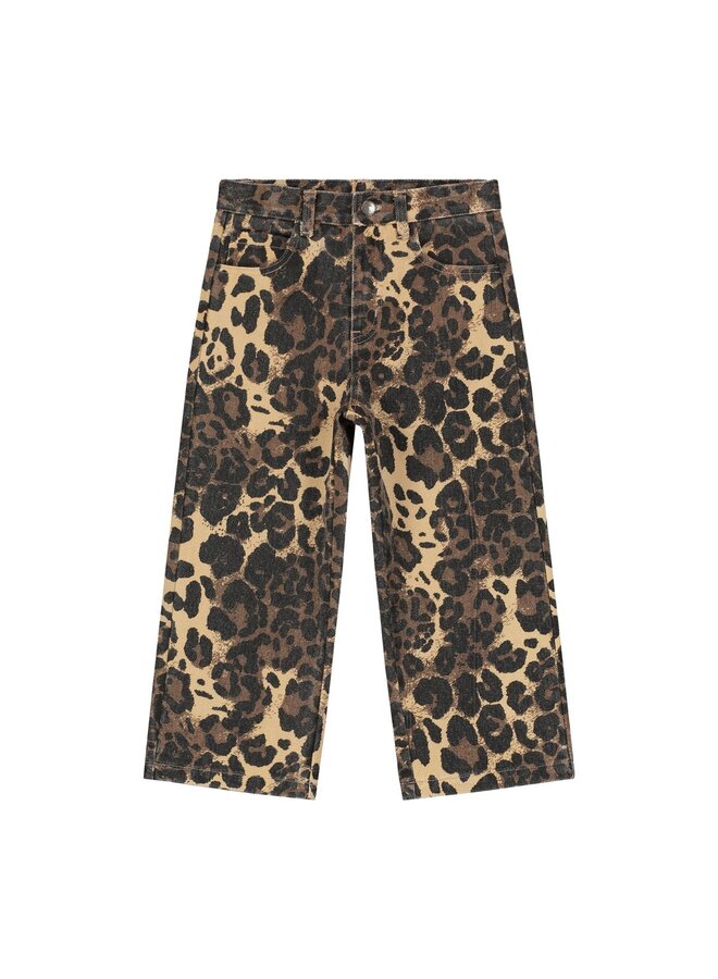 Call me Frankie - Leopard pants - Brown