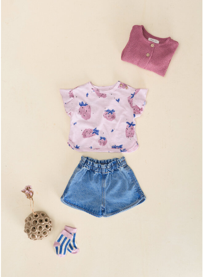Play Up - MINI - Denim shorts PA02 - Denim