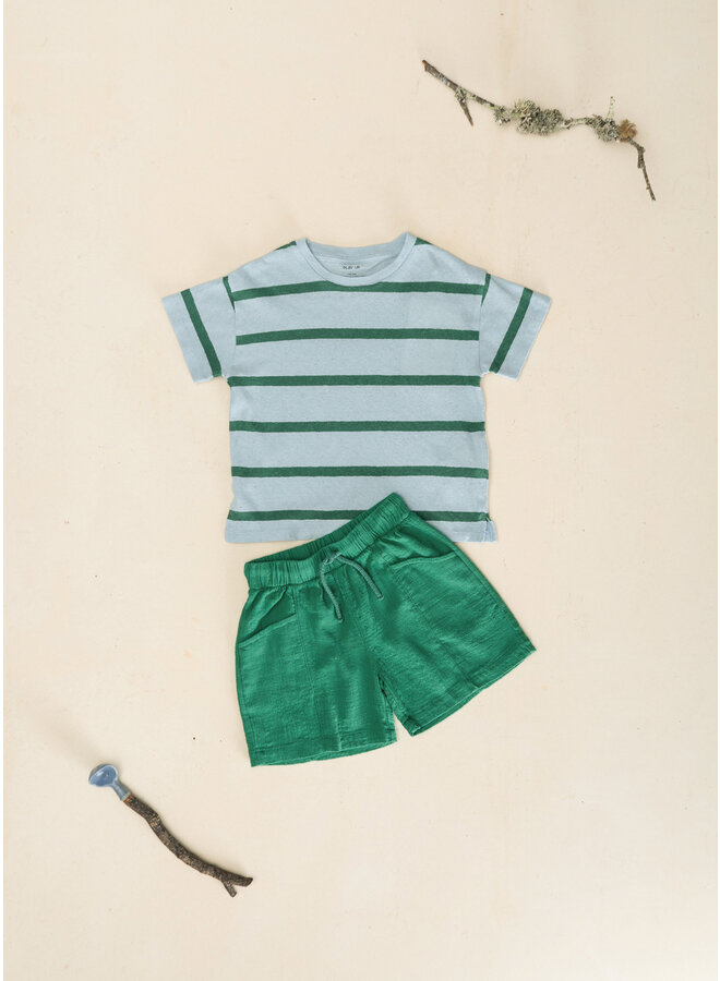 Play Up - KIDS - Fleece shorts PA03 - Botanical
