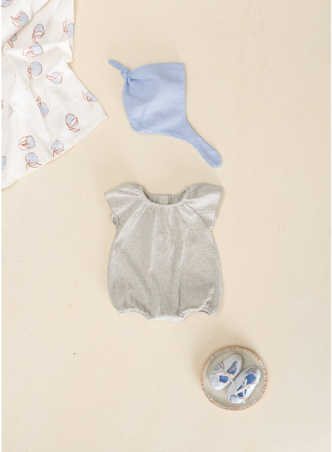 Play Up - BABY -  Embellished jersey jumpsuit - Grés