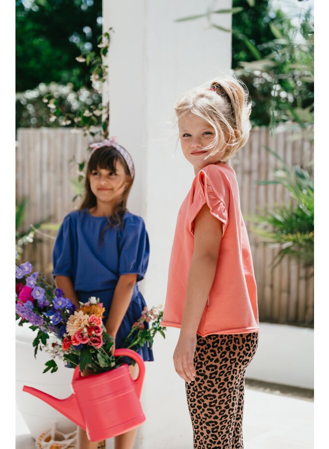 Petit Blush - Lola legging - Wild leopard AOP