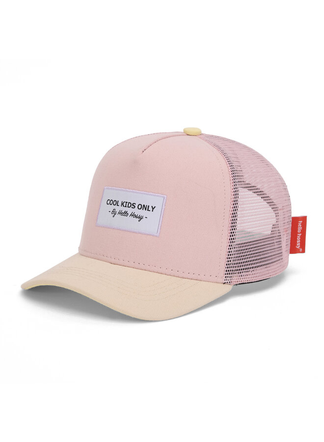 Hello Hossy - Trucker cap - Mini powder pink