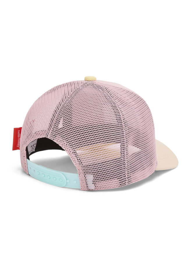 Hello Hossy - Trucker cap - Mini powder pink
