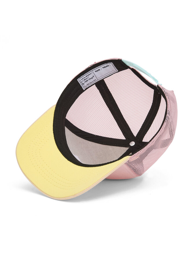 Hello Hossy - Trucker cap - Mini powder pink