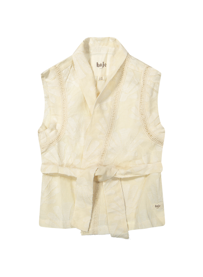 Baje Studio - Ize gilet - Off-white AOP