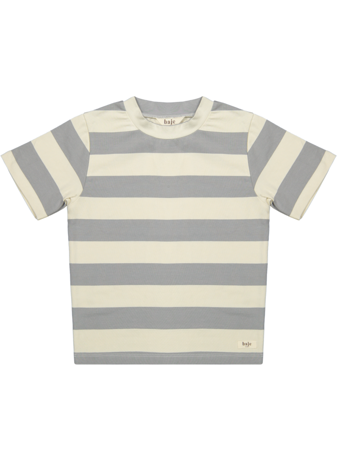 Baje Studio - Covas shortsleeve - Vanilla stripe