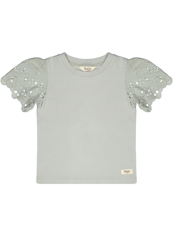 Baje Studio - Loule shortsleeve - Blue steel