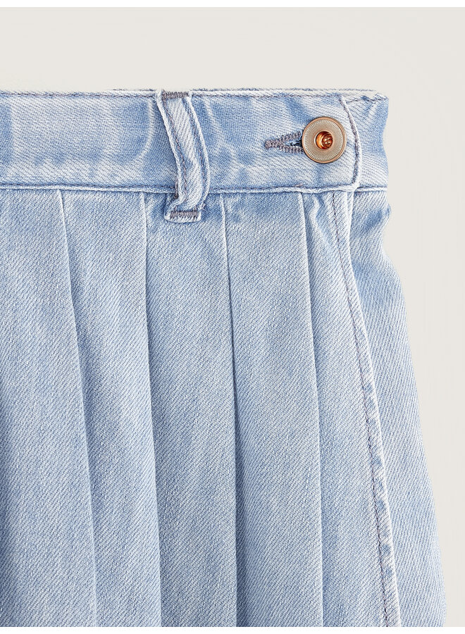 Bellerose - Waves P skirt – Lt blue bleach