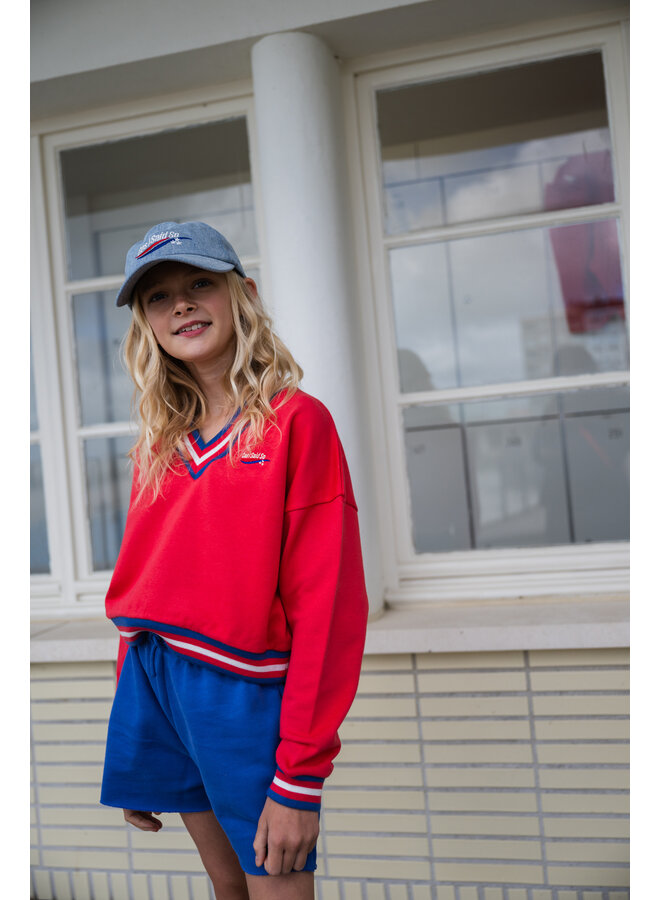 Cos I Said So - Cut off jog short - Ultramarine